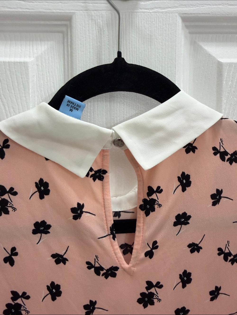 Dress top with White Peter Pan Collar - Picture 6 of 7